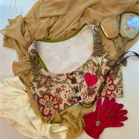 Tops - Handmade fairytale corset, Victorian L, XL. Bust 40-44, waist 32/43